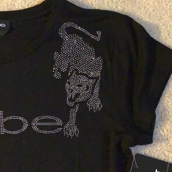 SOLD- Bebe Logo Black Tee - NWT - Picture 3 of 12